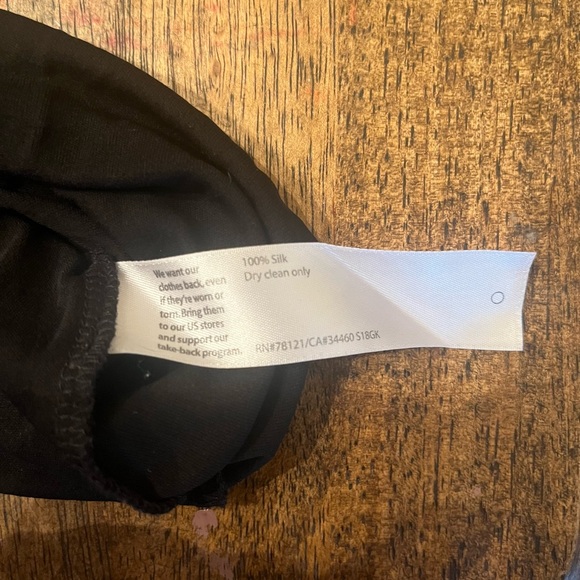 Eileen Fisher silk tunic size small petite - Picture 3 of 4